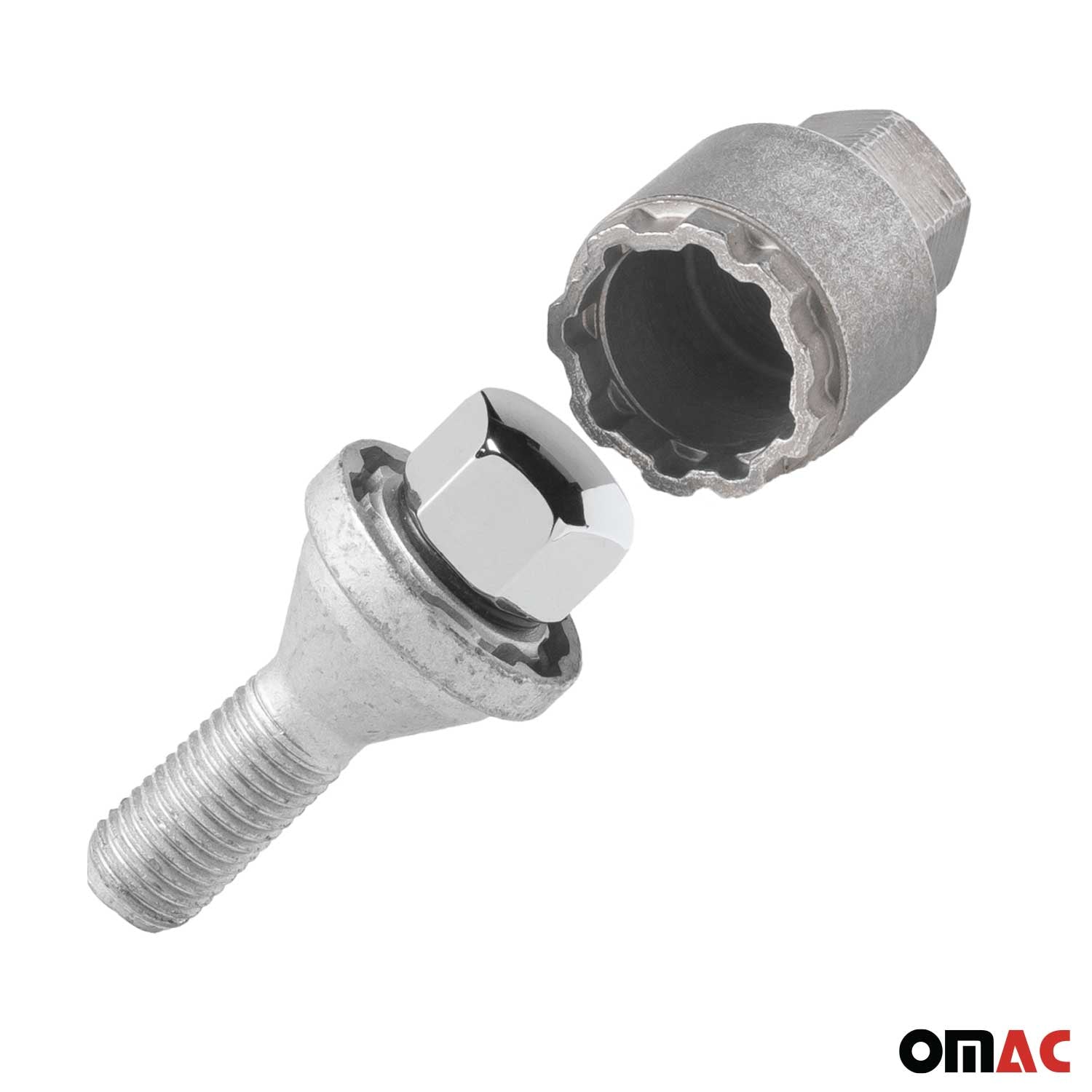 Wheel Lock Kit for LEXUS IS F IS Series NX300 M14X1.25 Chromed 4Locks&1Key