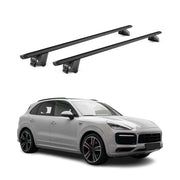 2017-2026 Porsche Cayenne Roof Rack Cross Bars Black