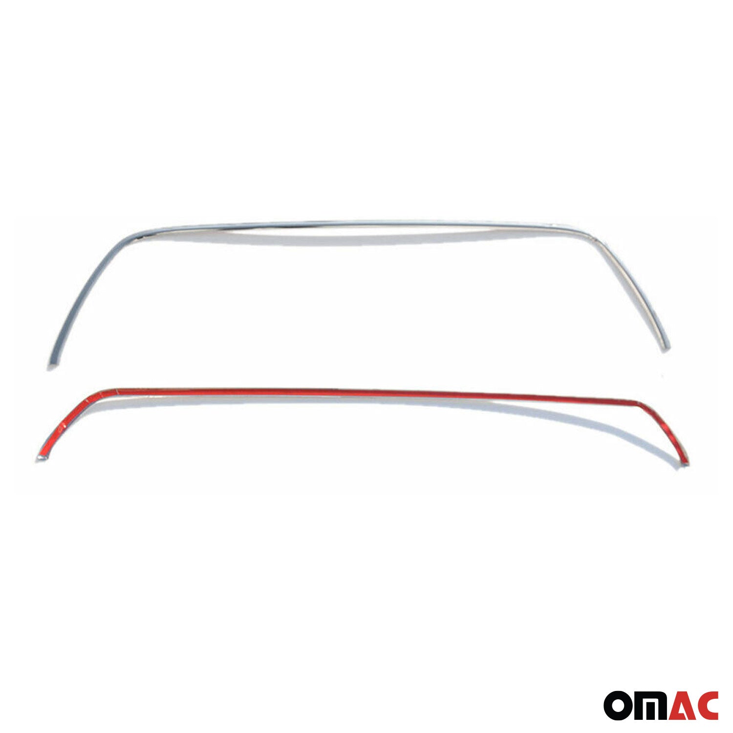 2015-2020 Ford Transit 150 250 350 Front Bumper Grill Trim Molding Stainless Steel 2Pcs