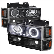 1994-1998 Chevy C/K 1500 2500/Tahoe Dual Halo Headlights & Corner Signal