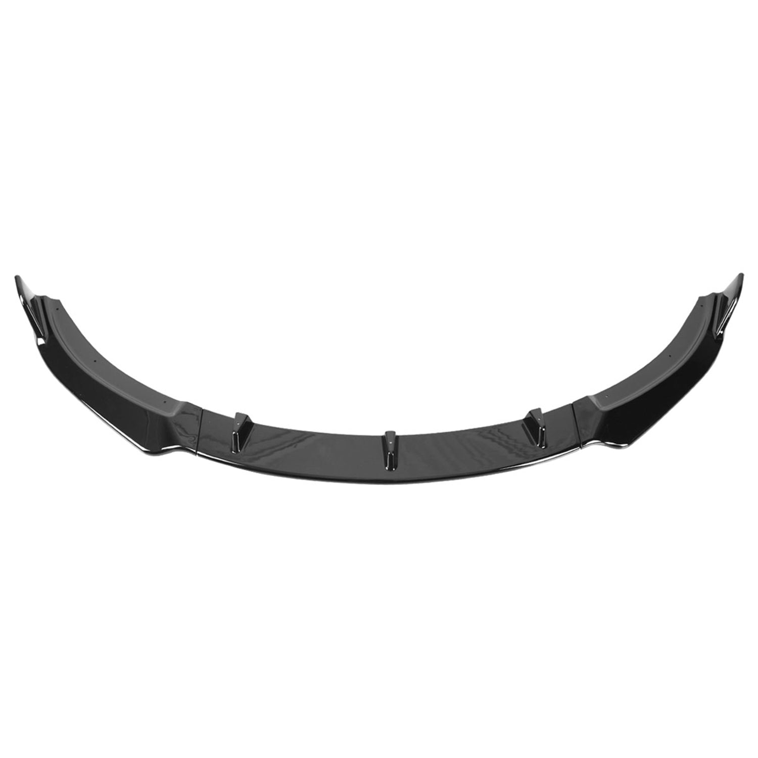 2009-2012 Mazda Miata MX-5 Glossy Black 3Pcs Front Bumper Lip Splitter Kit