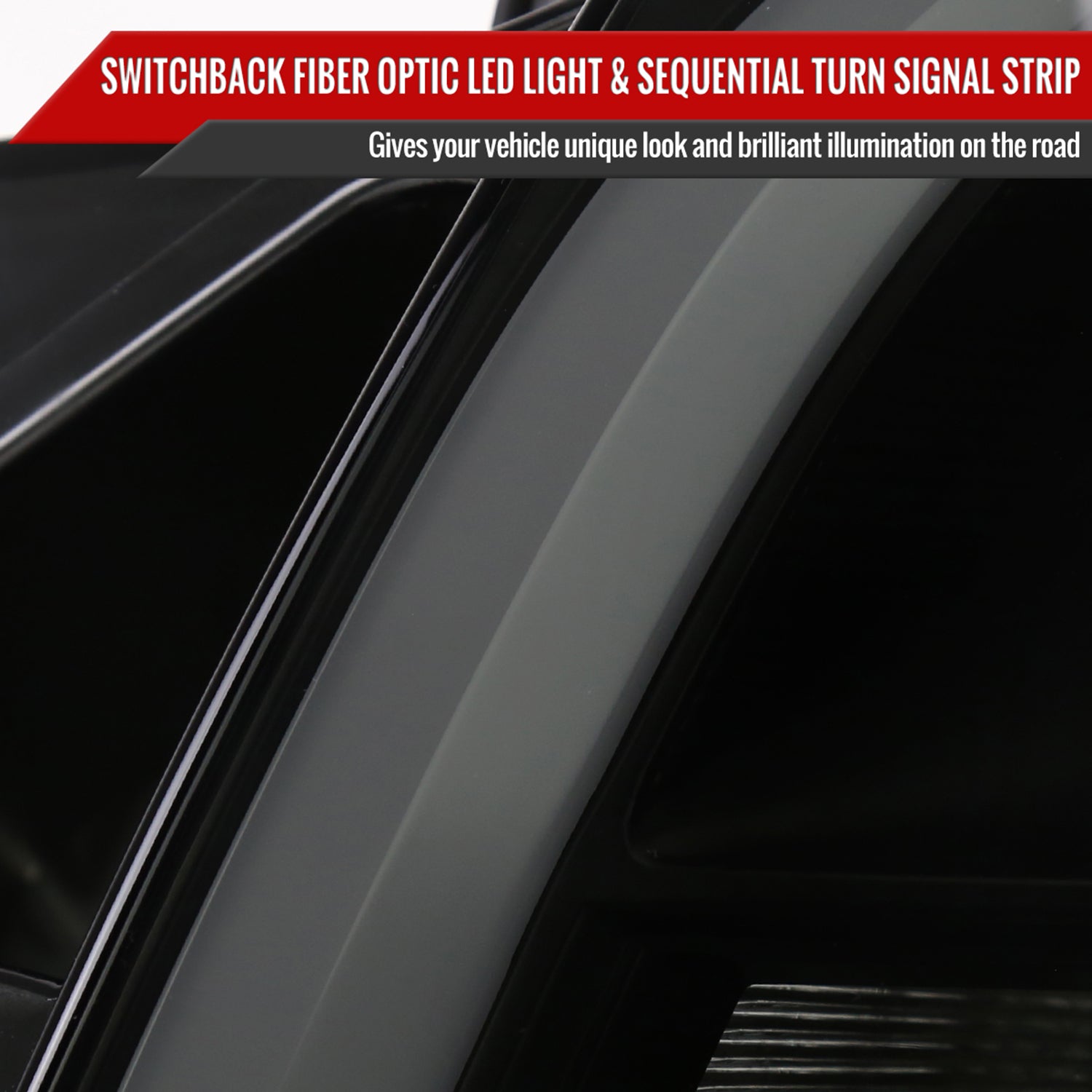 2003-2007 Cadillac CTS Halo LED Turn Signal Projector Headlights Smoke