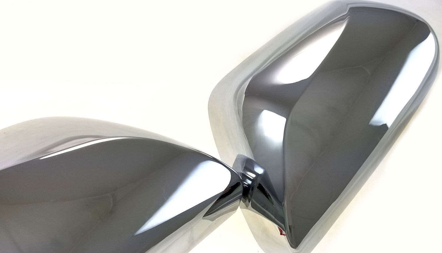 2017-2024 Toyota Prius Mirror Cover Caps Chrome 2Pcs ABS Plastic