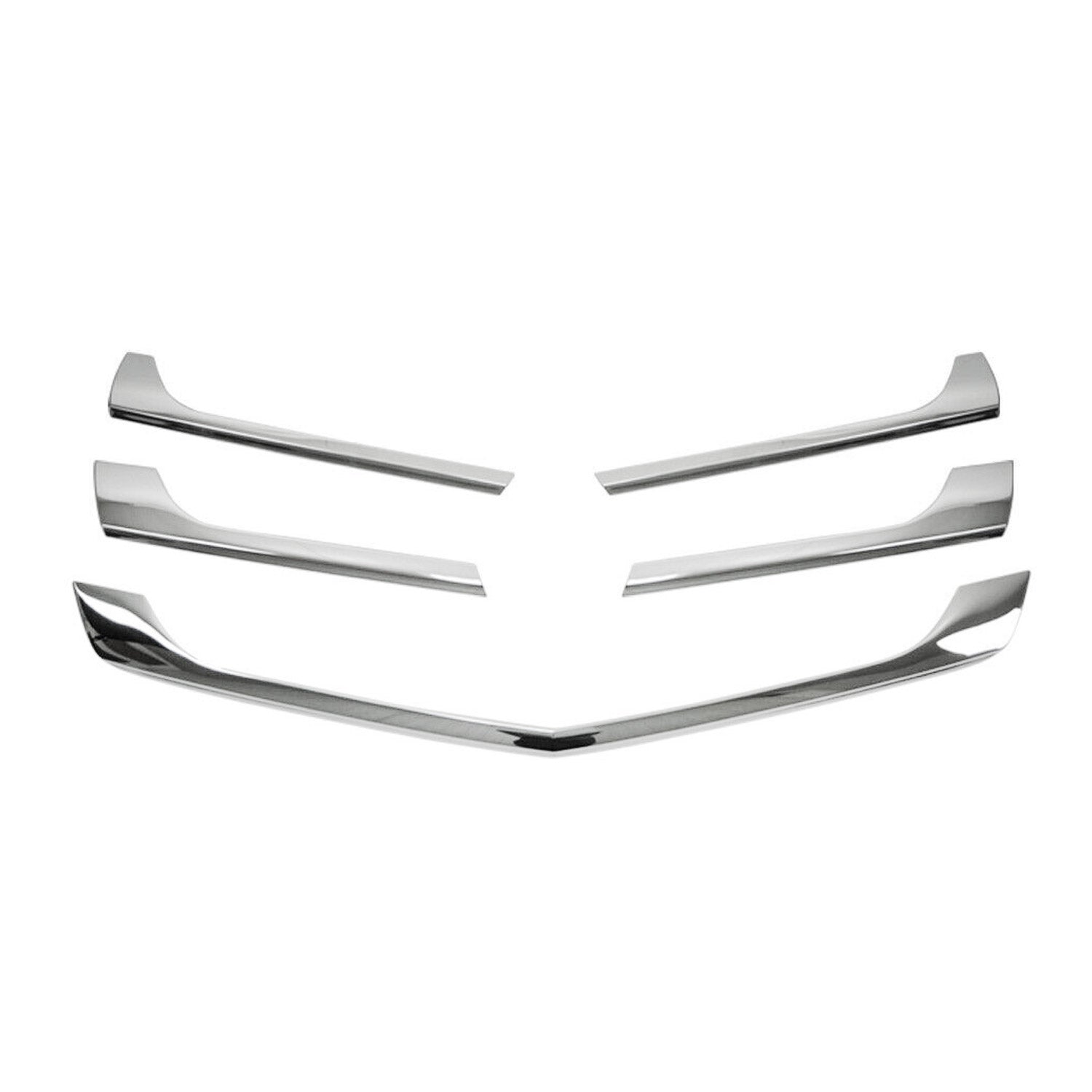 2014-2018 Mercedes Sprinter W906 Front Bumper Grill Trim Molding Stainless Steel 5x