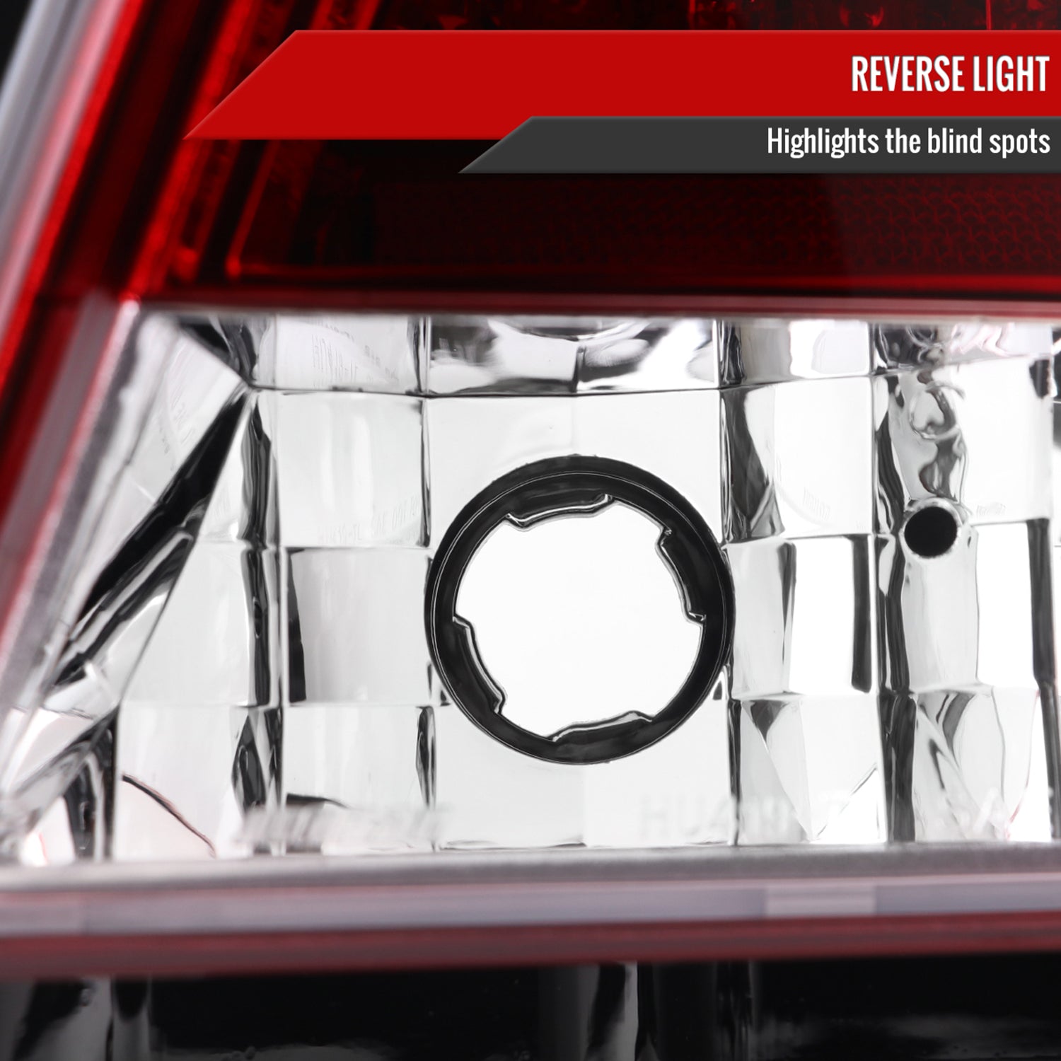 2001-2005 Lexus IS300 LED Tail Lights Chrome Housing/Red Clear Lens