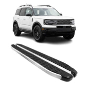 2021-2024 Ford Bronco Sport Nerf Bar Side Step Running Boards Alu 2x
