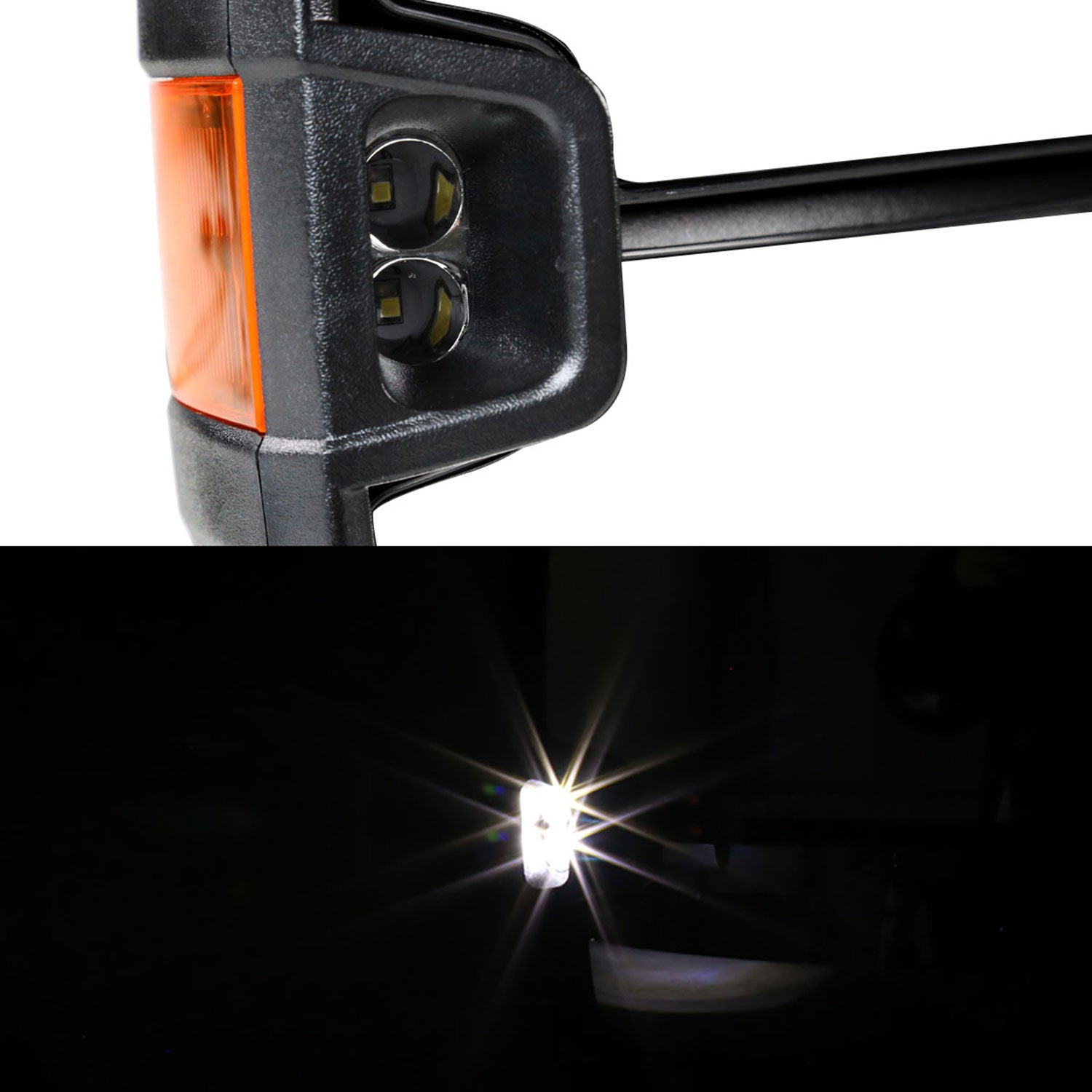 1999-2002 Chevy Silverado/Tahoe/Sierra/Yukon/XL Heated Towing Mirrors Amber