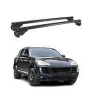 2003-2010 Porsche Cayenne Roof Rack Cross Bars Black