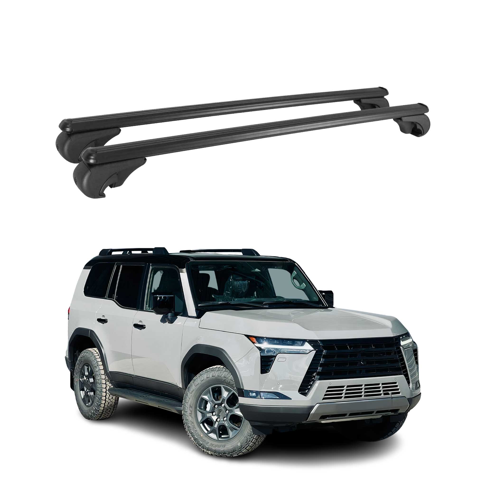 2024-2025 Lexus GX550 Roof Rack Cross Bars Black