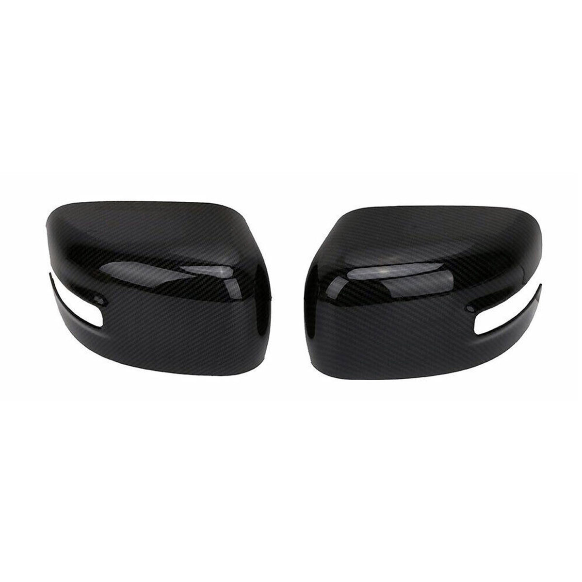 2015-2024 Jeep Renegade Side Mirror Cover Caps Carbon Fiber Black 2 Pcs