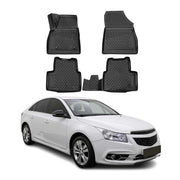 2016-2019 Chevrolet Cruze HB Floor Mats Liners Full Set All Weather Black