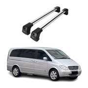 2003-2014 Mercedes Vito W639 Roof Rack Cross Bars Silver