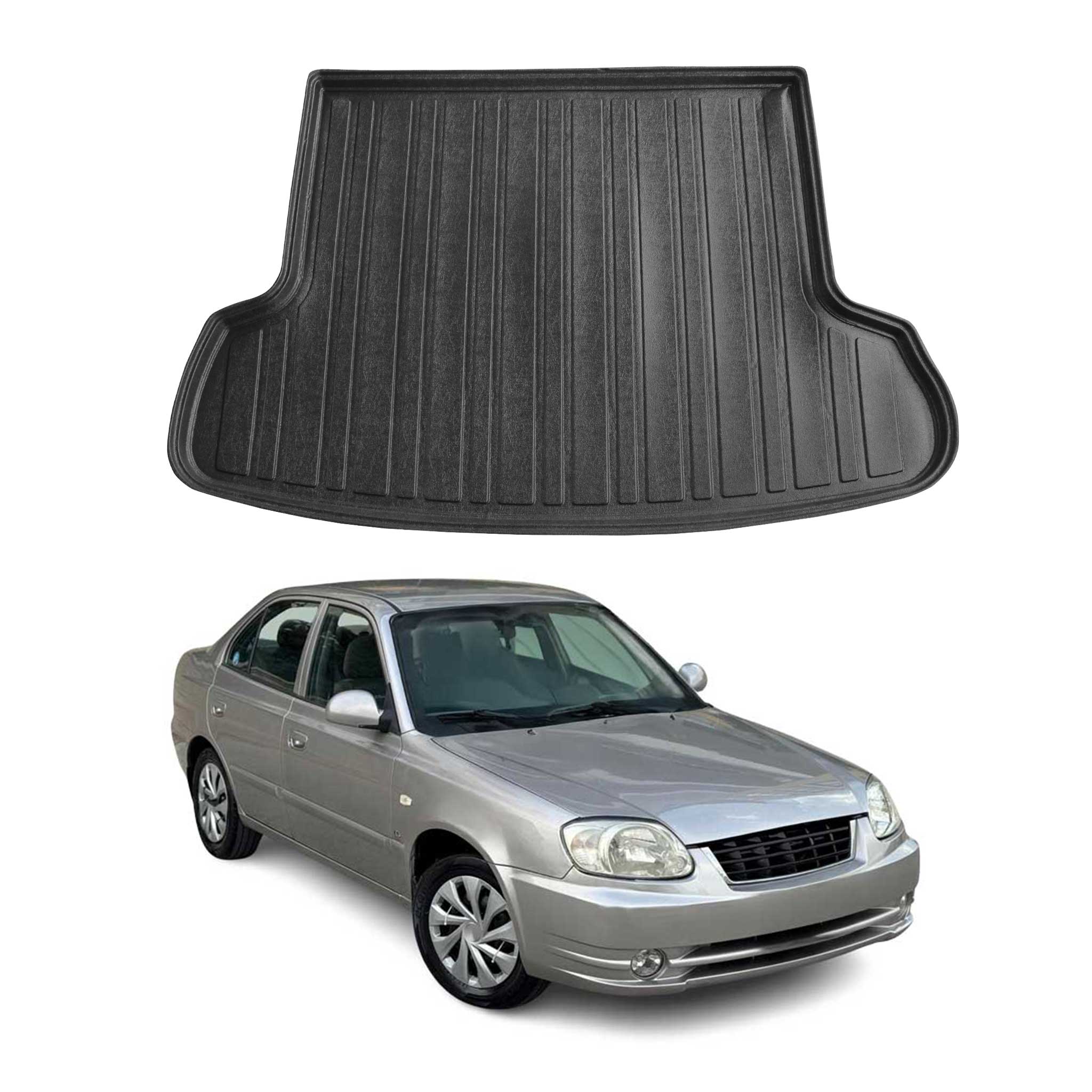 2006-2011 Hyundai Accent Cargo Liner Trunk Mat All Weather Black