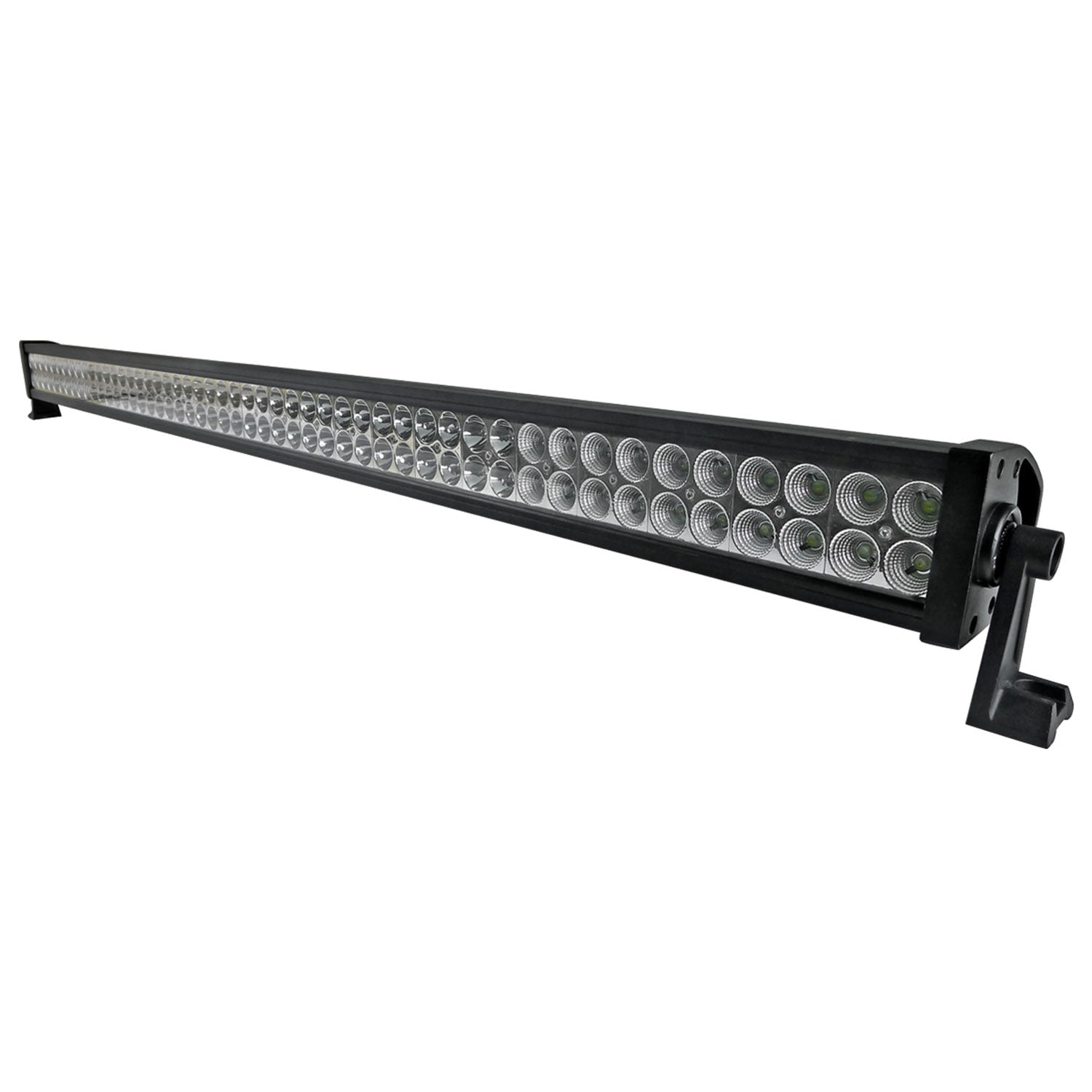 Universal Off Road 6000K 300W 100-LED Fog Light Lamp Bar Aluminum Housing