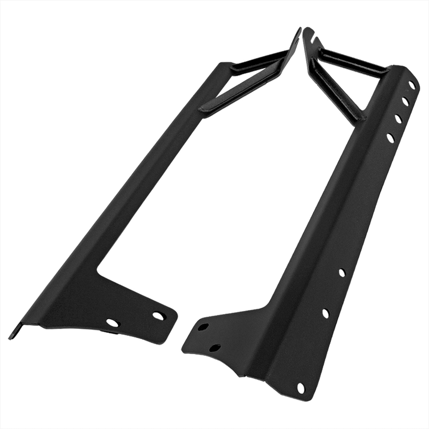 2007-2018 Jeep Wrangler 50" Windshield Light Mounting Bracket Black