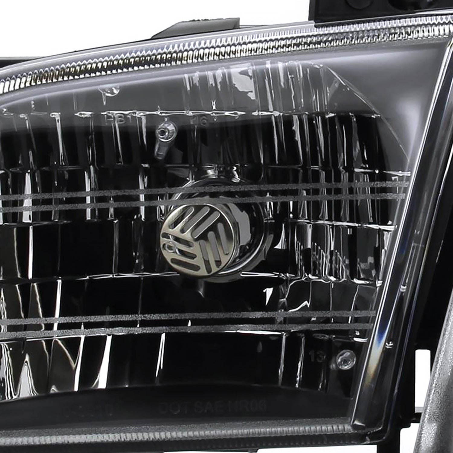 1997-2005 Chevy Venture Pontiac Montana/Trans Sport Crystal Headlights Black