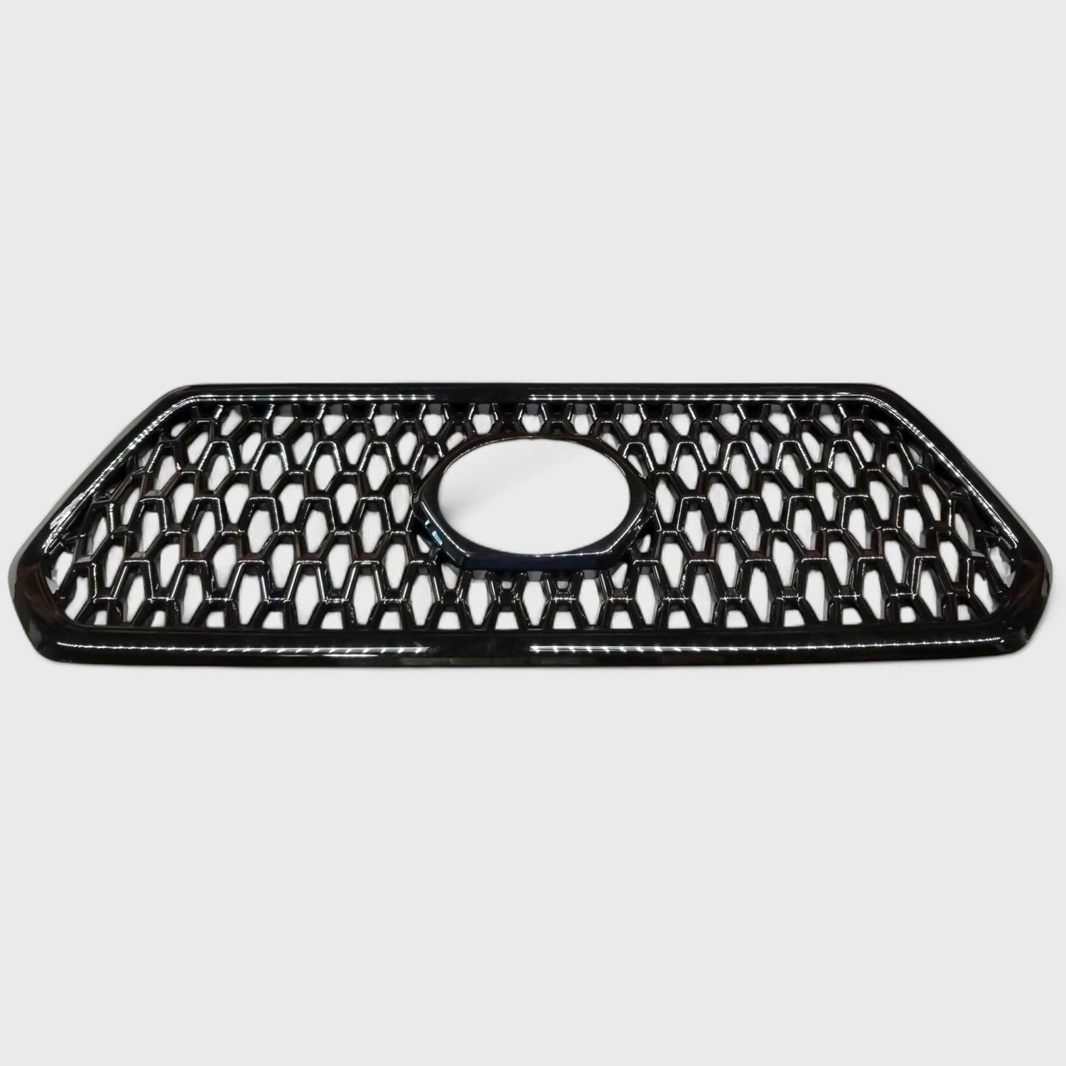 2016-2019 Toyota Tacoma Grille 4.gen Pre-FL Overlay Gloss Black 1Pcs ABS Plastic