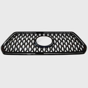 2016-2019 Toyota Tacoma Grille 4.gen Pre-FL Overlay Gloss Black 1Pcs ABS Plastic