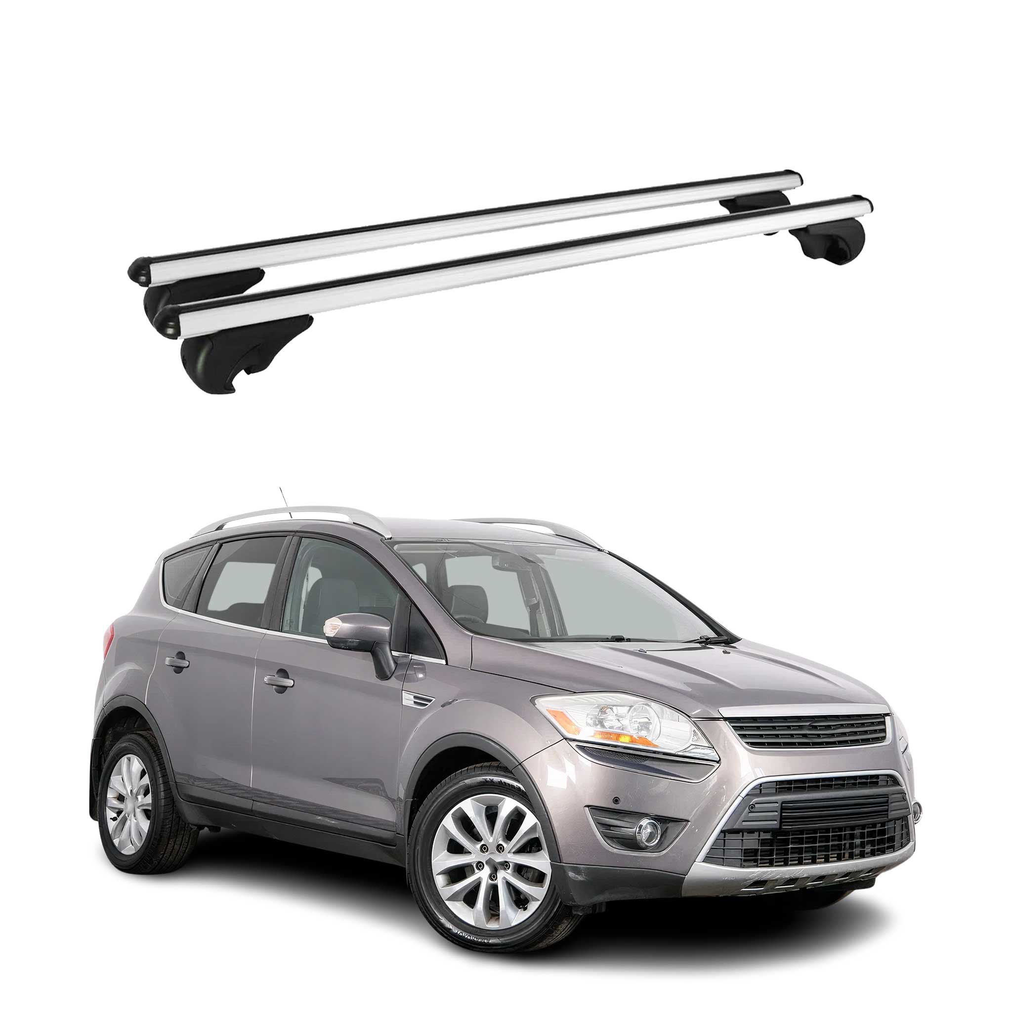 2008-2012 Ford Escape Roof Rack Cross Bars Luggage Carrier 2 Pcs