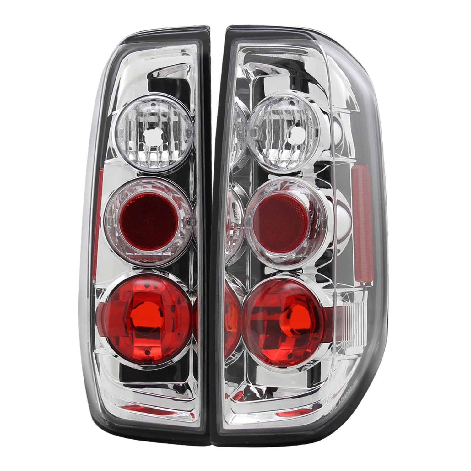 2005-2014 Nissan Frontier/ 2009-2012 Suzuki Equator Tail Lights Chrome/Clear