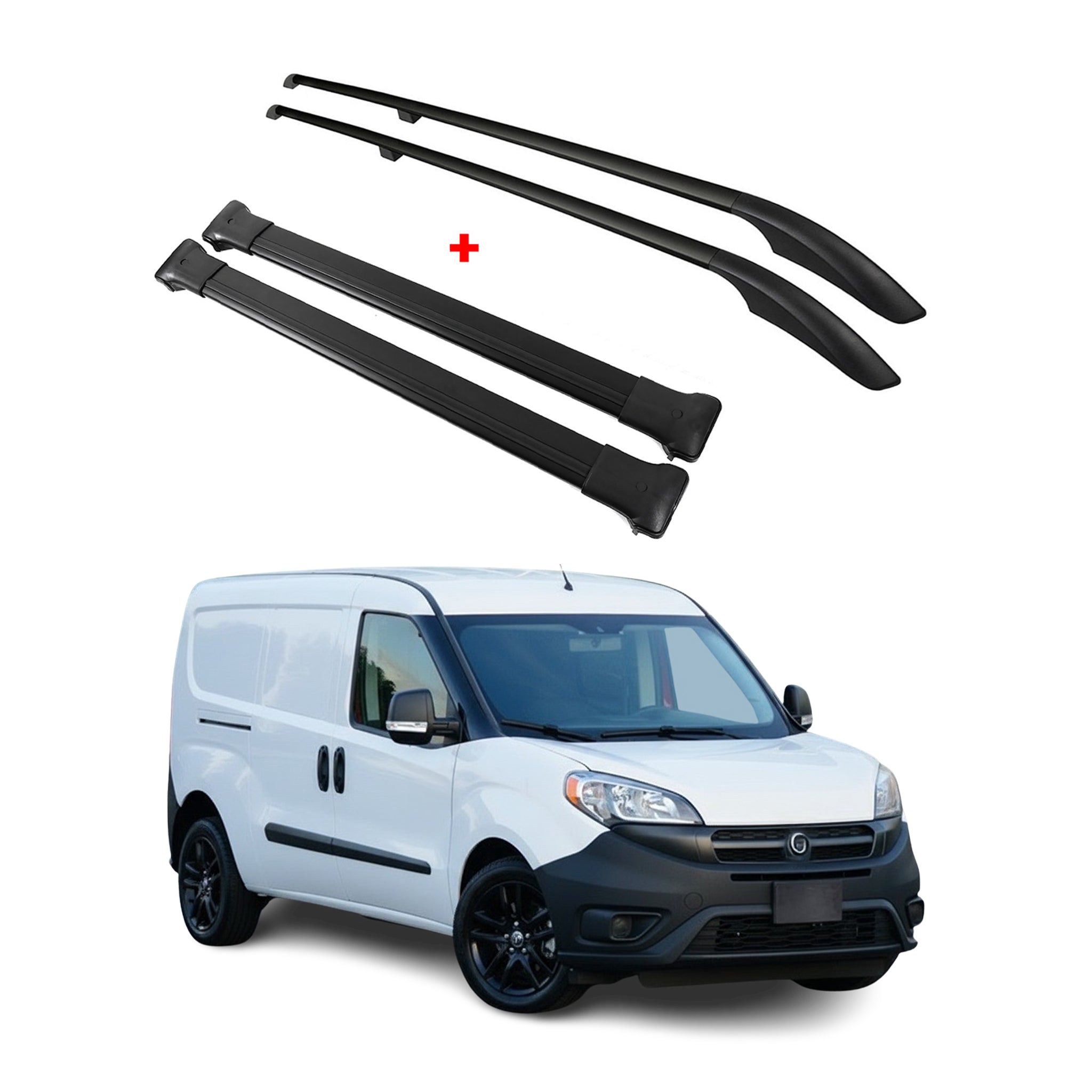 2015-2022 RAM ProMaster City Roof Racks & Roof Rack Rails Black