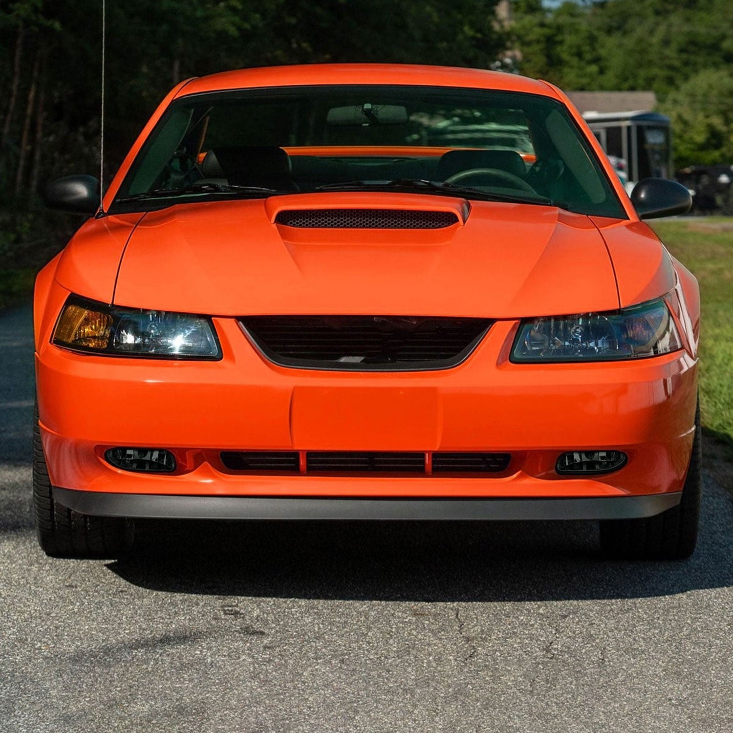 1999-2004 Ford Mustang 899 Fog Lights Kit Switch & Wiring Harness Chrome/Smoke