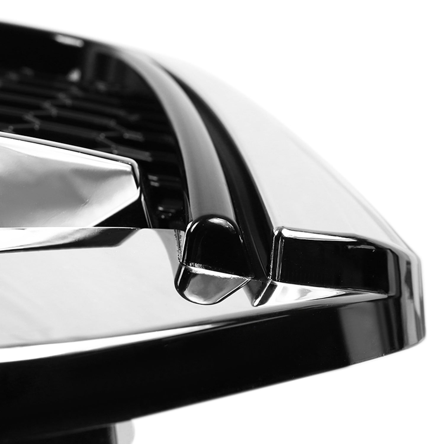 2013-2018 Dodge RAM 1500 Chrome ABS Rebel Style Honeycomb Mesh Grille