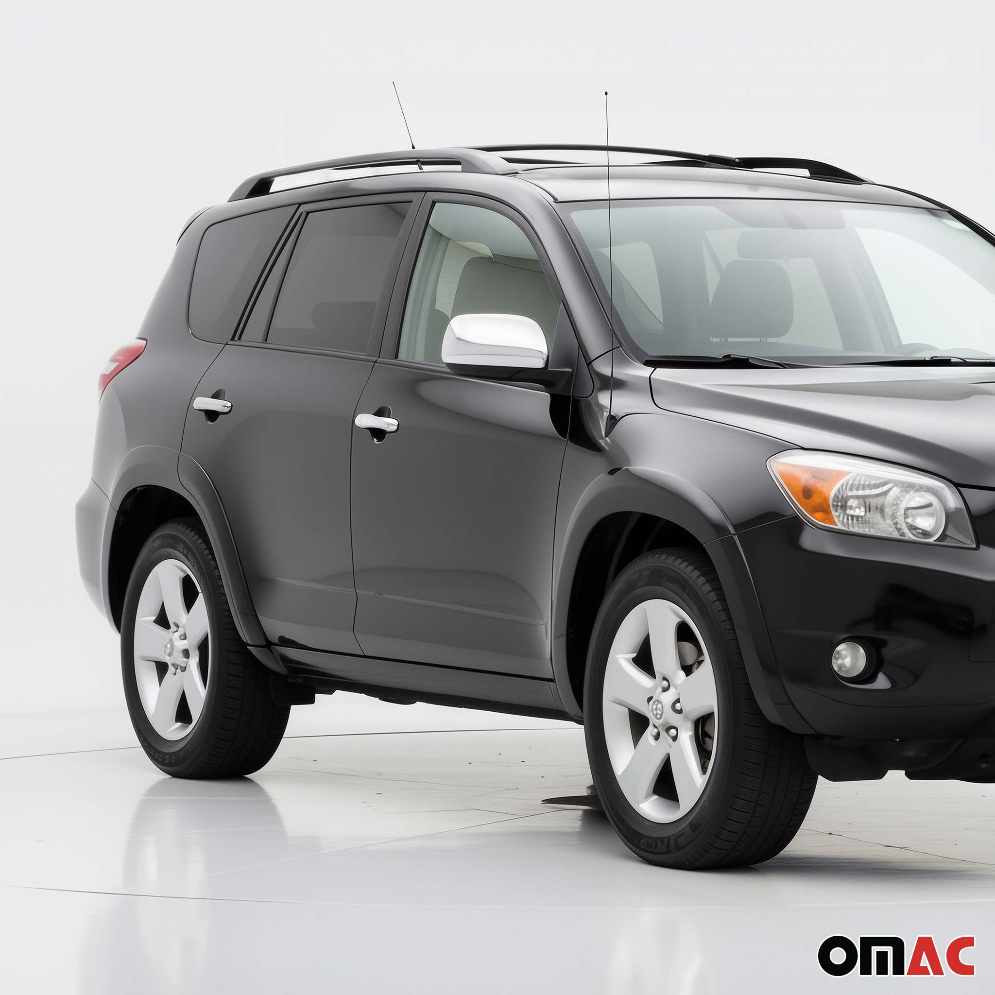 2006-2012 Toyota RAV4 Car Door Handle Cover Protector Stainless Steel Chrome Keyless