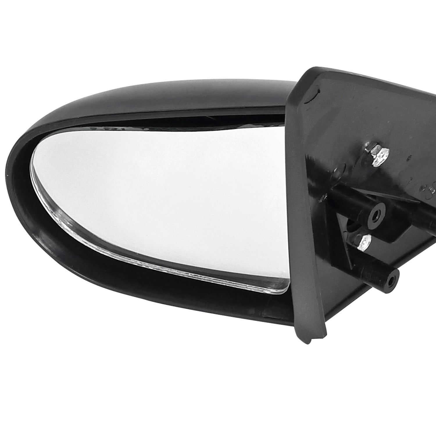 1996-2000 Honda Civic Coupe/Hatchback Black Manual Adjustable Spoon Mirrors