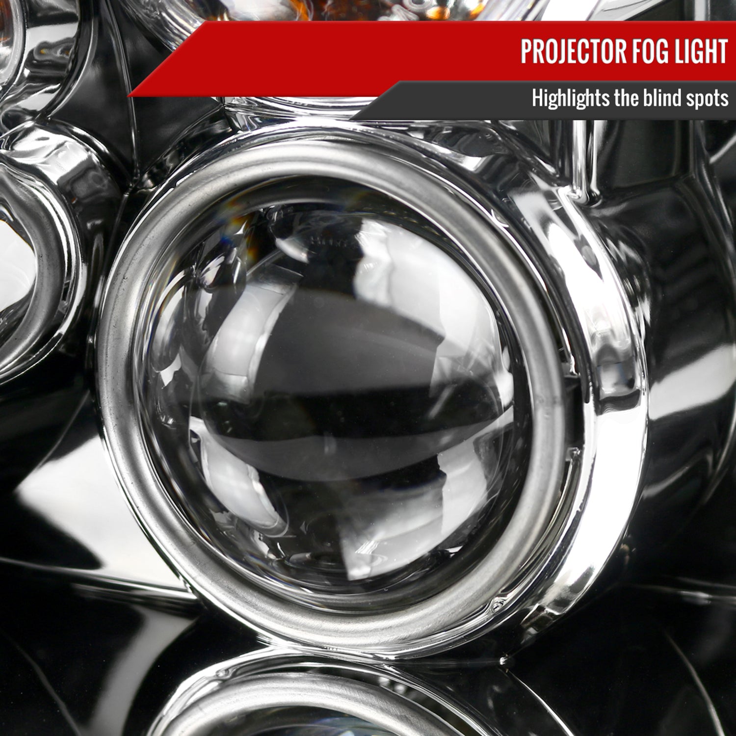 1999-2006 VW Golf Mk4 GTI/R32 Cabrio Dual Halo Projector Headlights Chrome