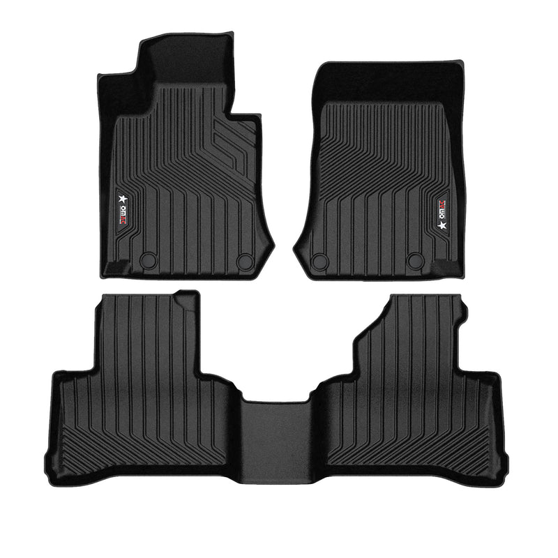 2016-2022 Mercedes GLC Class X253 C253 Premium Floor Mats Liners First and Second Row Set