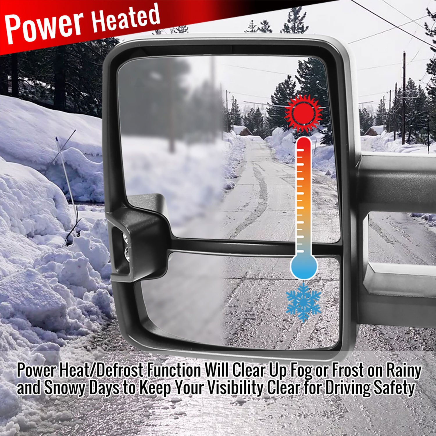 1999-2002 Chevy Silverado/Tahoe/Suburban/Sierra/Yukon Heated Side Mirrors