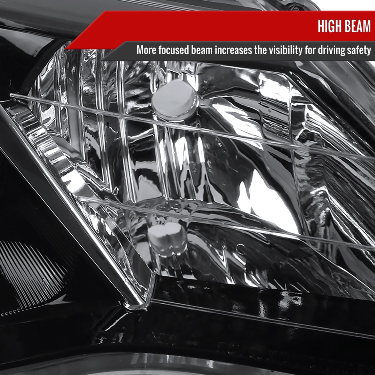 2012-2014 Toyota Camry Projector Headlight Amber Reflector Passenger Side