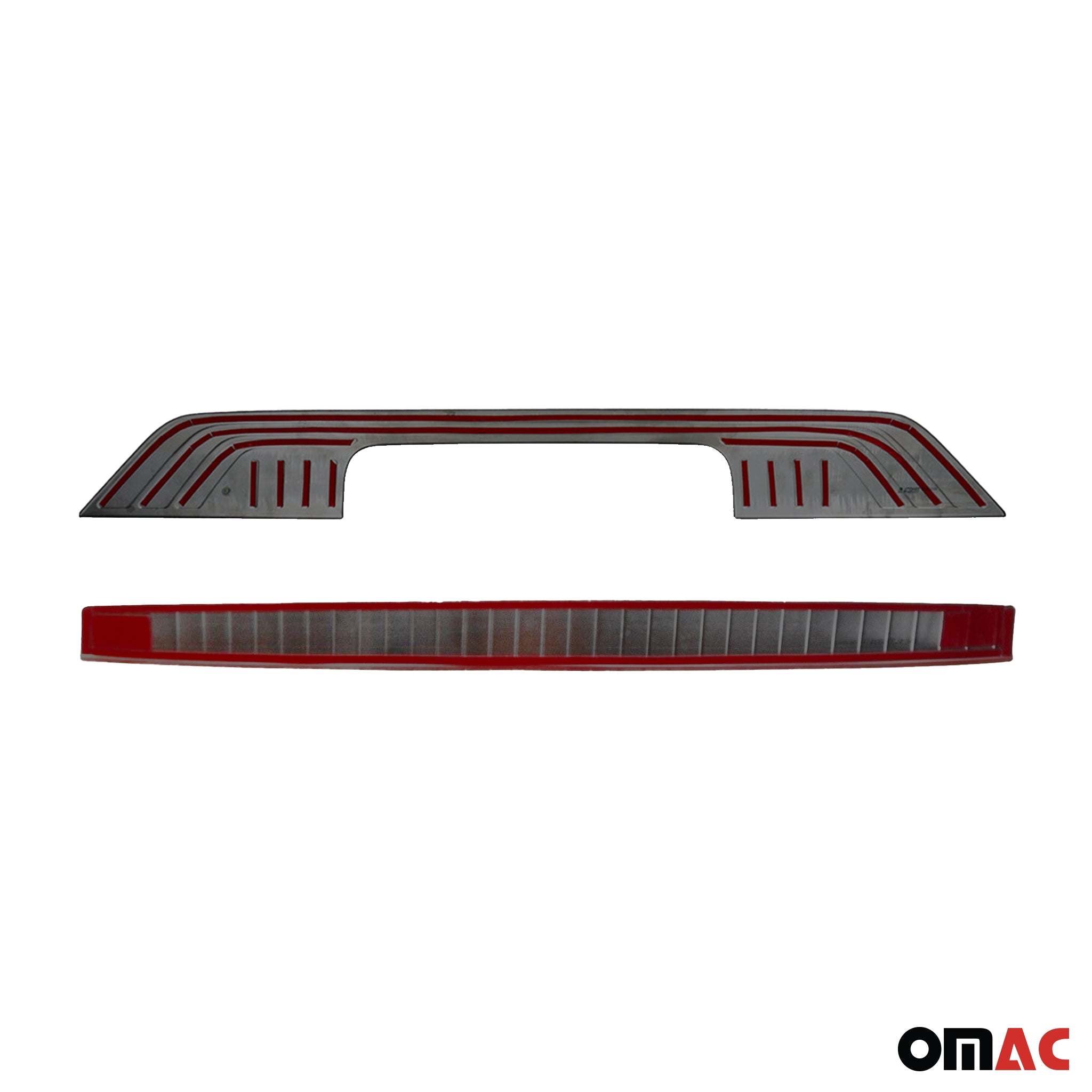 Rear Bumper Guard & Trunk Sill Cover Set for Mercedes Metris 2016-2024 Dark