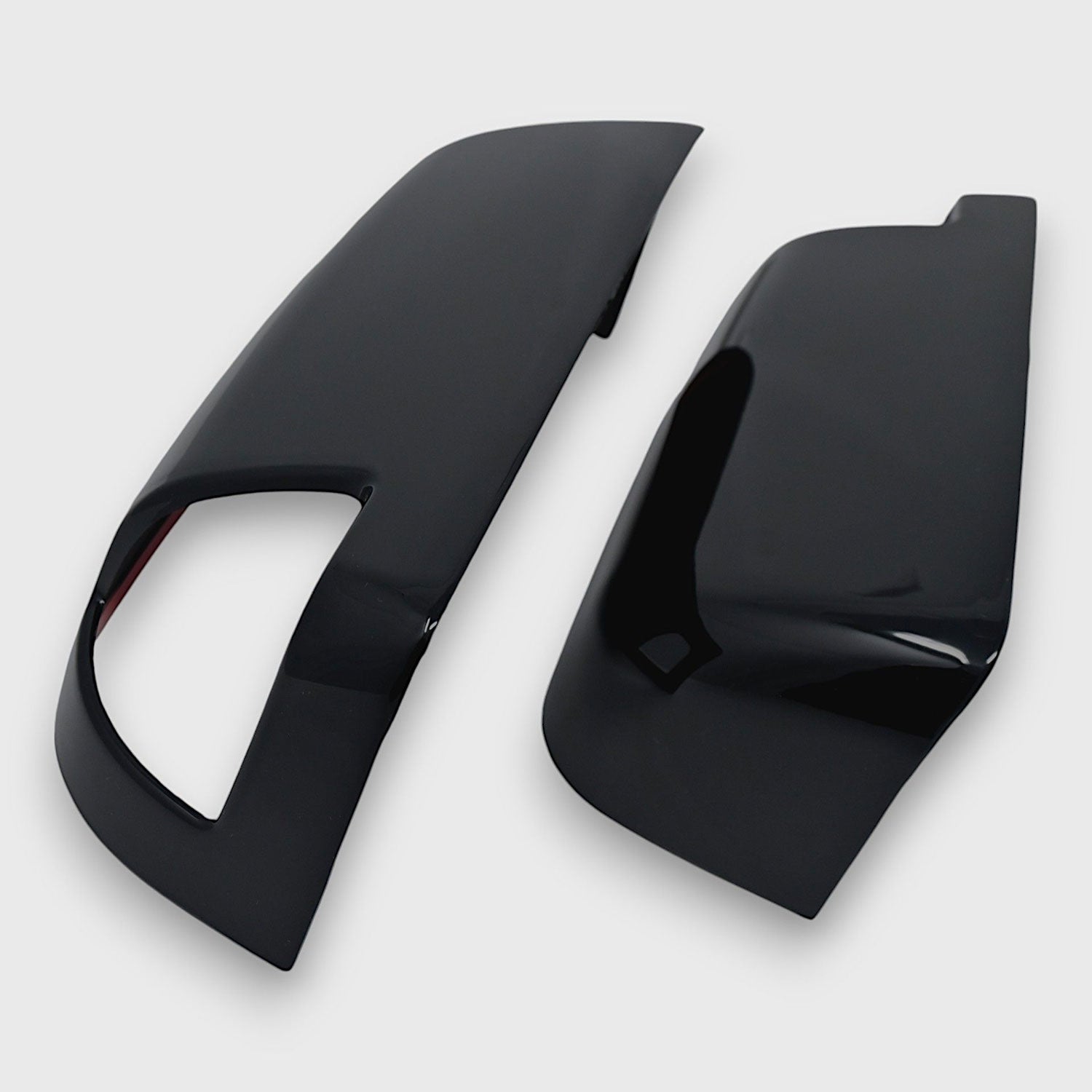 2010-2022 RAM RAM 2500/3500 Mirror Cover Caps Gloss Black 2Pcs ABS Plastic