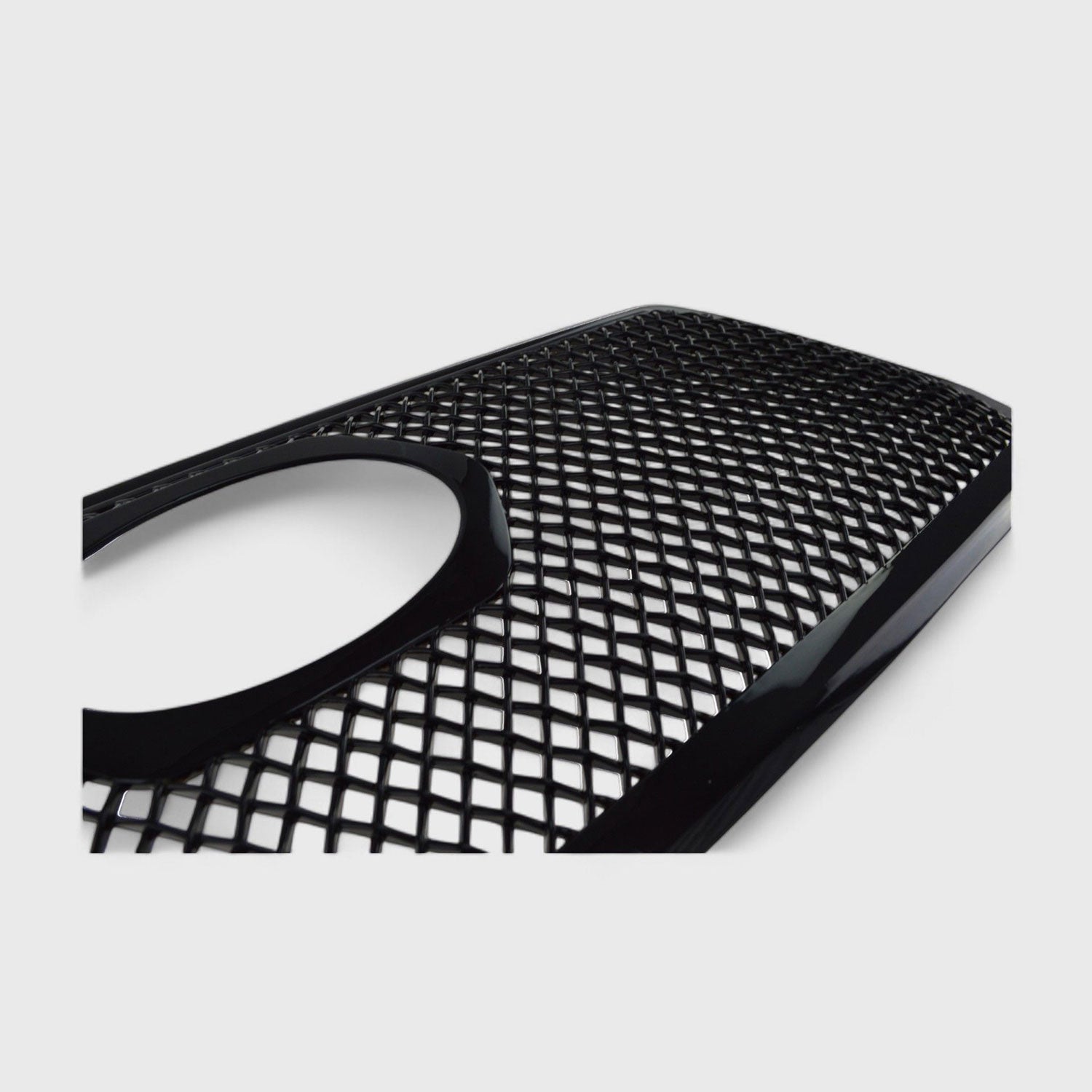 2016-2019 Toyota Tacoma Grille 4.gen Pre-FL Overlay Gloss Black 1Pcs ABS Plastic