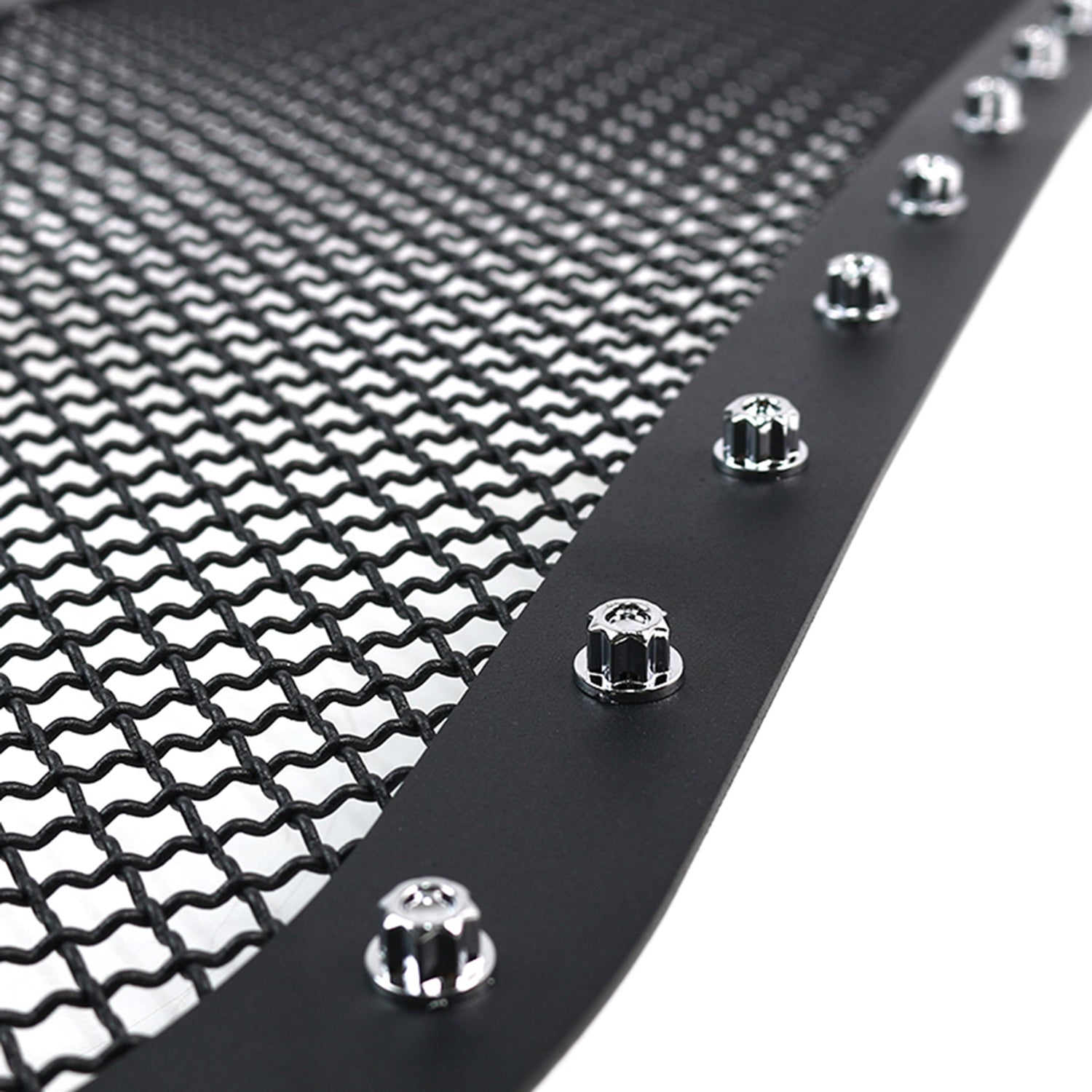 1999-2006 GMC Sierra/Yukon/Yukon XL Rivet Style Black Steel Mesh Grille Insert