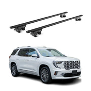 2024-2026 GMC Acadia Roof Rack Cross Bars Luggage Carrier Alu Black 2x