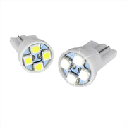T10 4 SMD Wedge LED Bulb - 2PC White