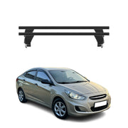 2012-2017 Hyundai Accent Sedan Roof Rack Cross Bars Black