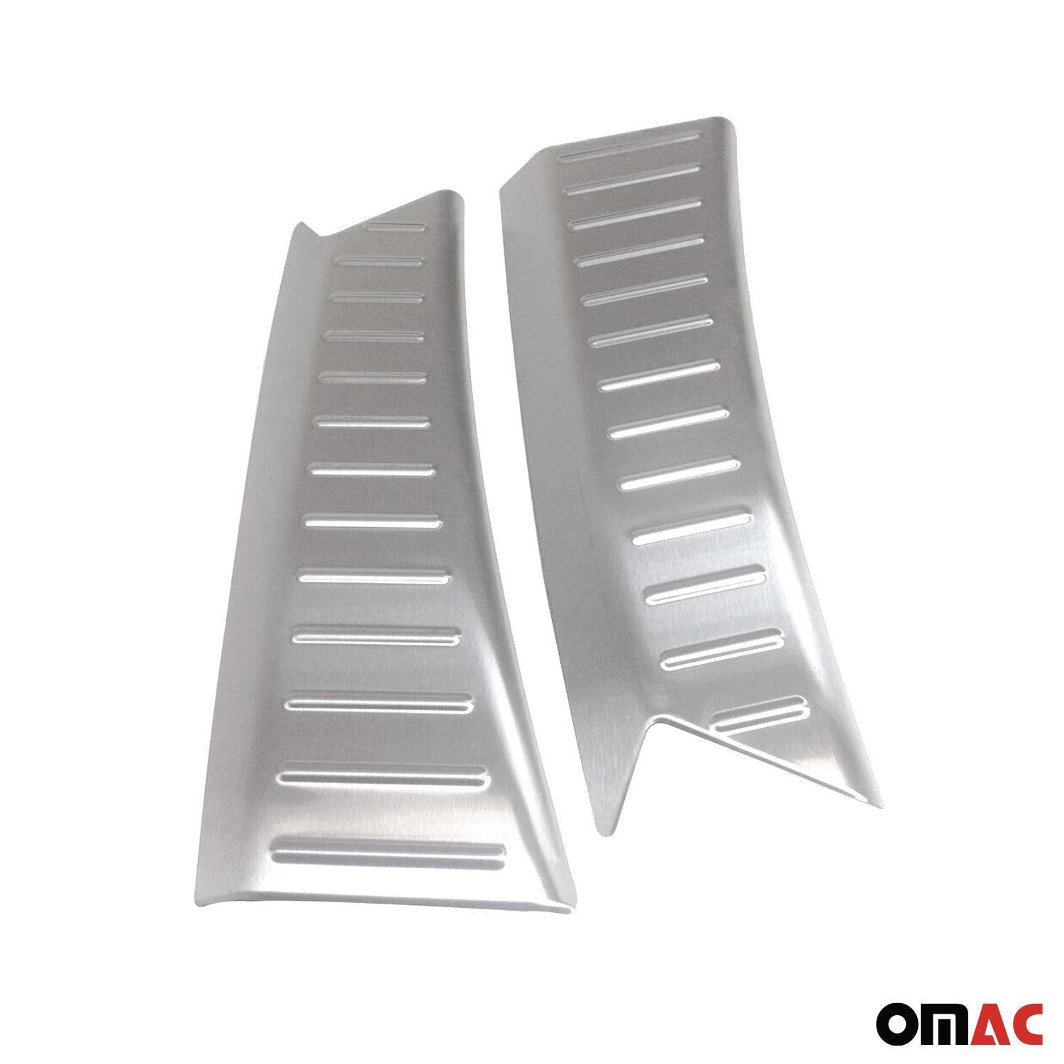 2013-2016 Ford Escape Trunk Sill Cover Bumper Protector Stainless Steel Brushed 2 Pcs