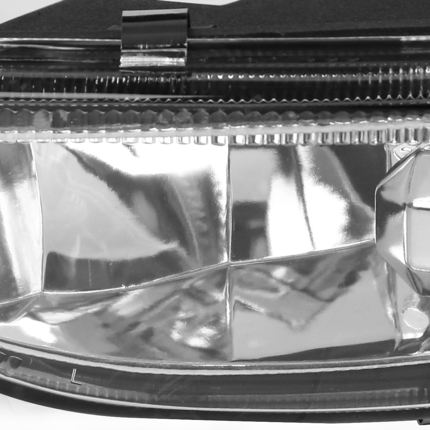2001-2002 Toyota Corolla H3 Fog Lights Chrome Housing/Clear Lens