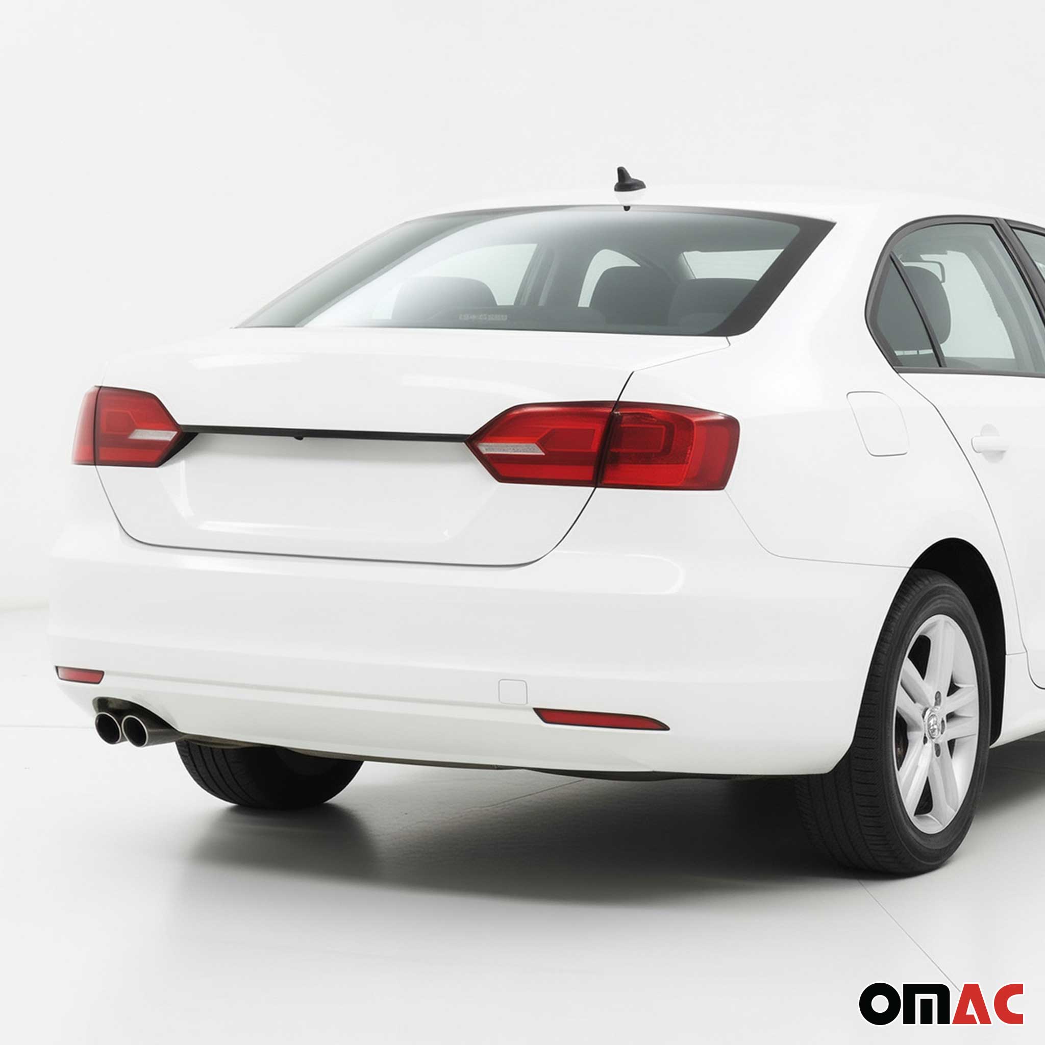 2011-2018 VW Jetta A6 Rear Trunk Tailgate Door Handle Cover Stainless Steel Dark