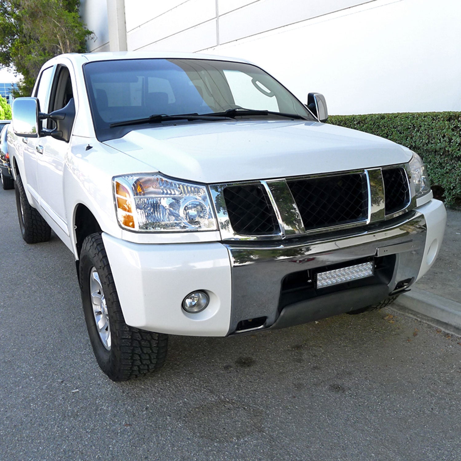 Universal Off Road 6000K Flood Beam 72W 24-LED Fog Light Lamp Bar Alu Housing