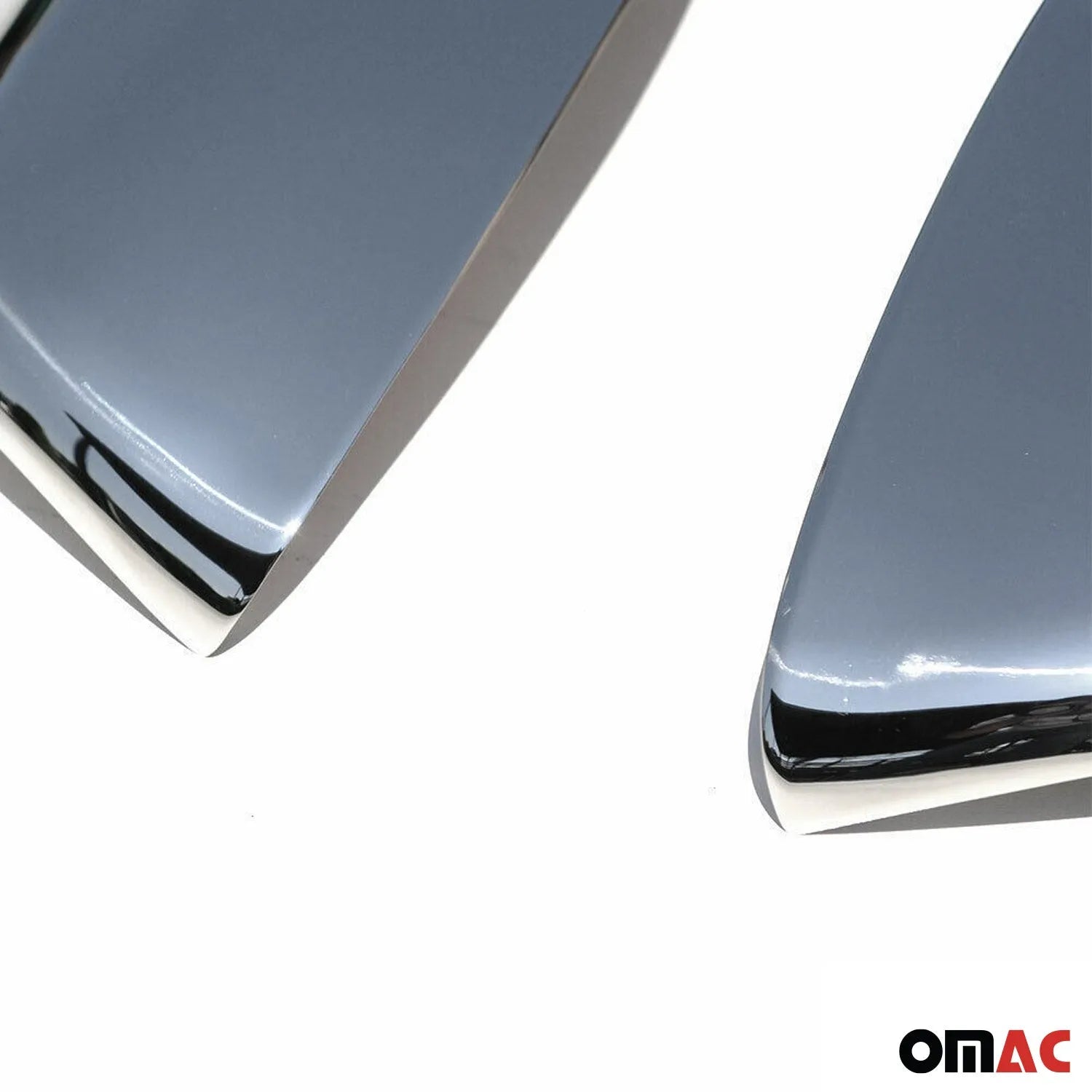 2010-2013 Lexus GX 460 Side Mirror Cover Caps Stainless Steel Silver 2 Pcs