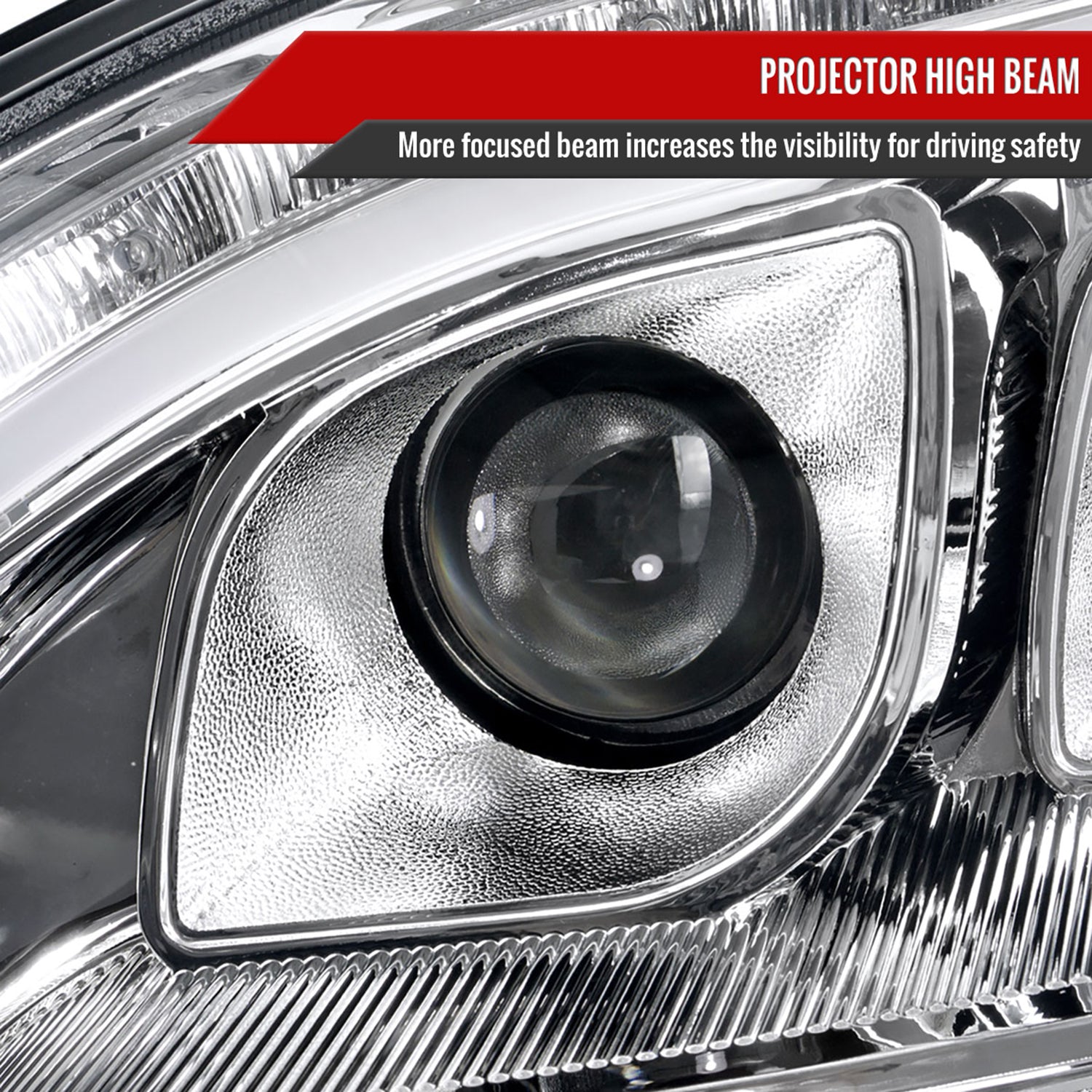 1998-2006 Mercedes Benz W220 S Class LED Headlights LED Signal Lights Chrome