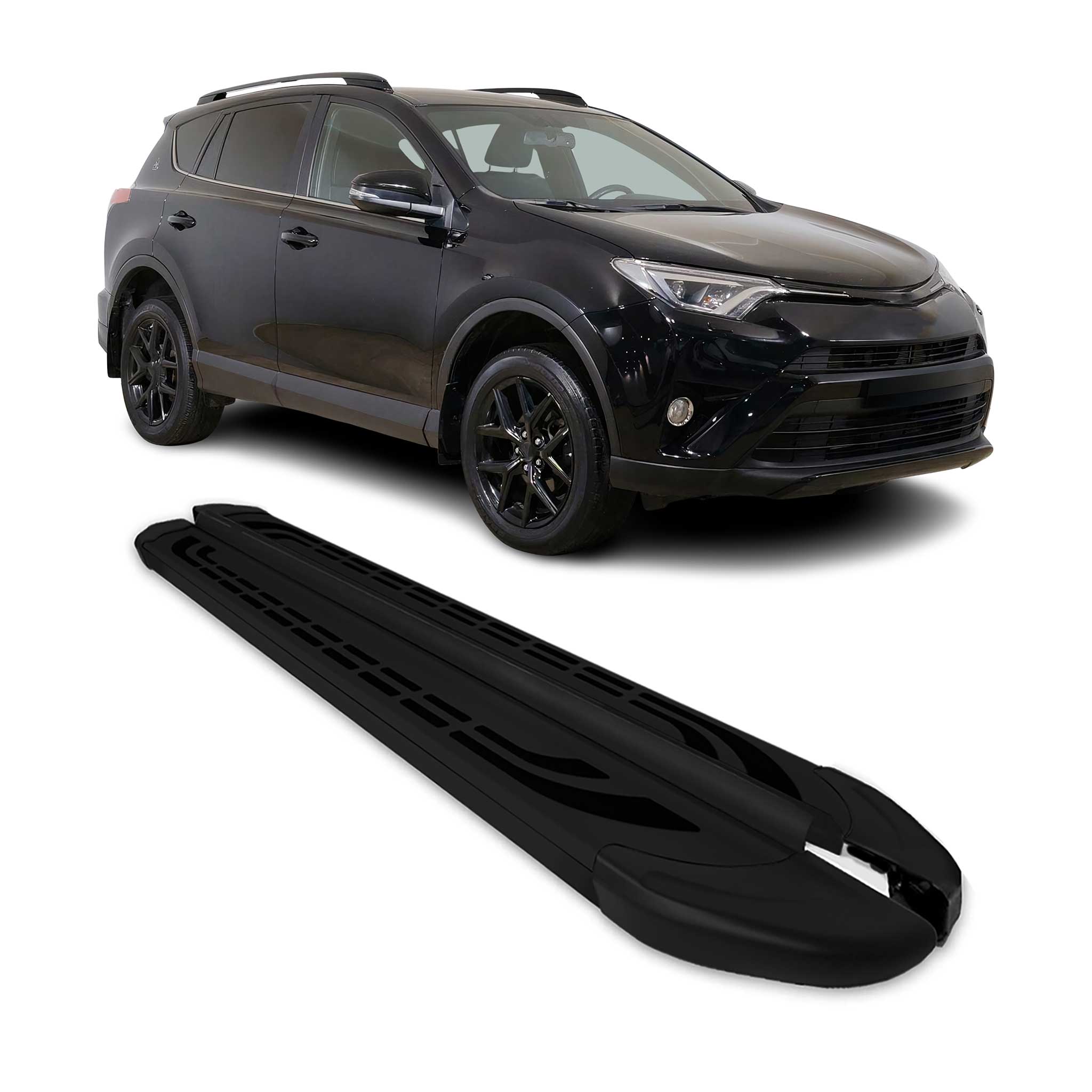 2019-2025 Toyota RAV4 Nerf Bar Side Step Running Boards Alu 2x