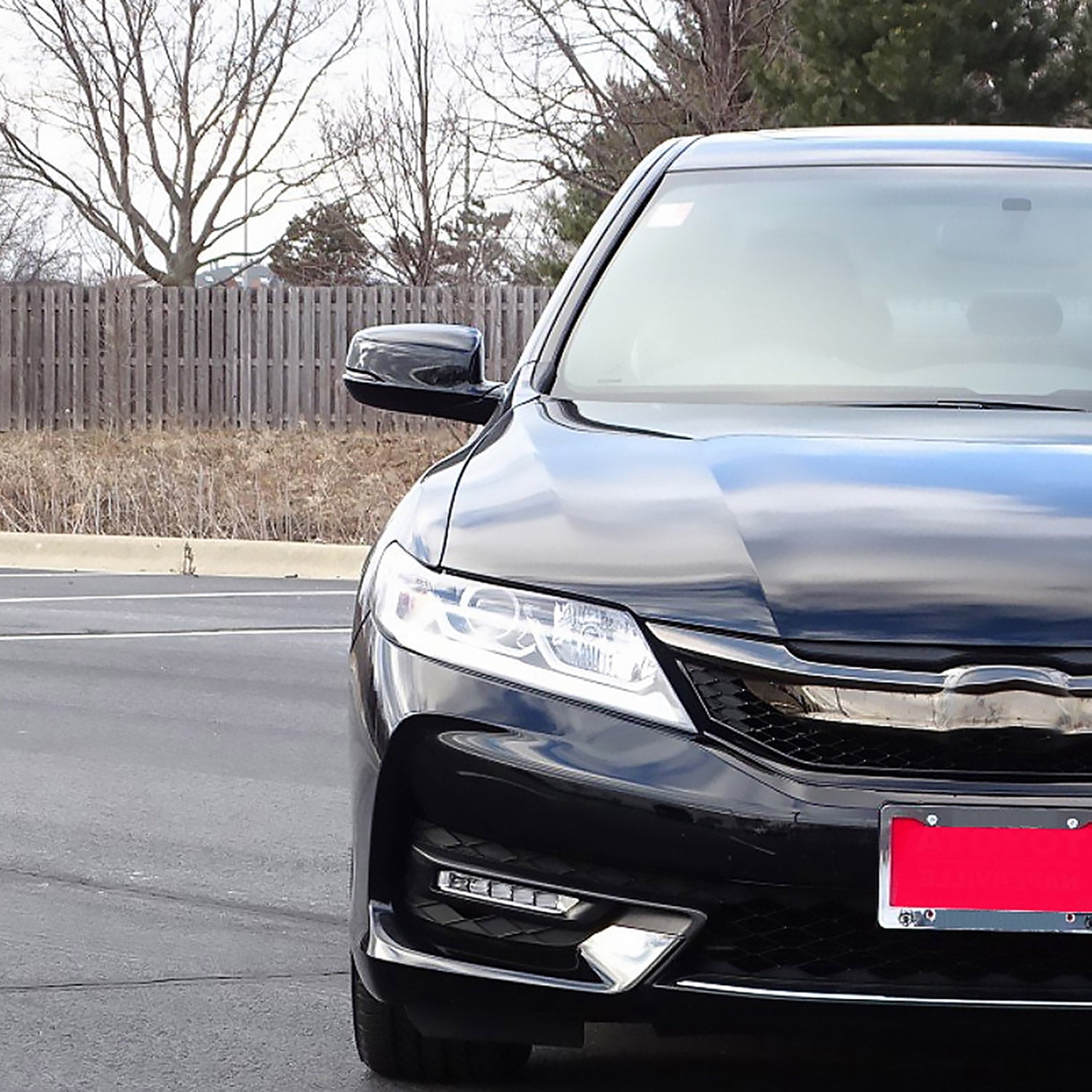 2013-2017 Honda Accord Heated/Defrost 7Pin Black Side Mirror Passenger Side