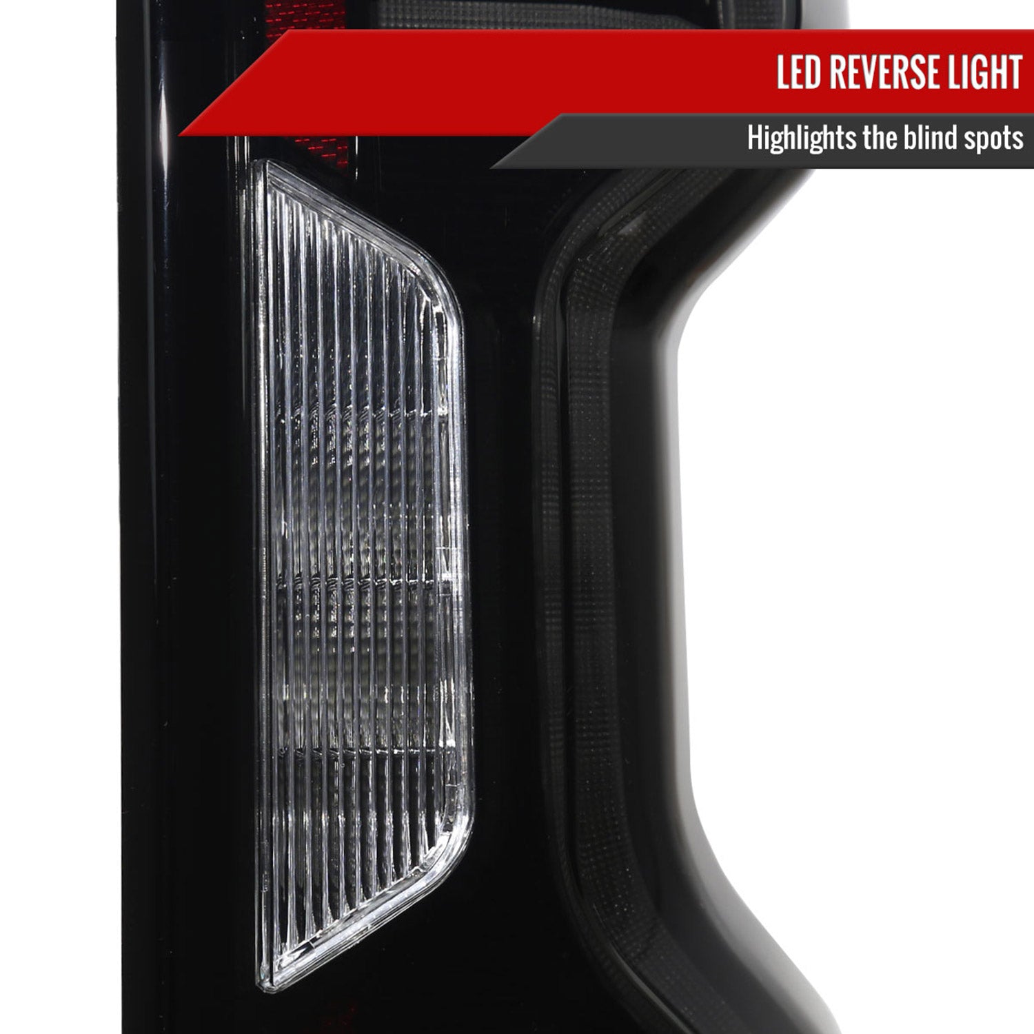 2019-2023 Chevy Silverado 1500/2500HD/3500HD LED Tail Lights Matt Black/Smoke