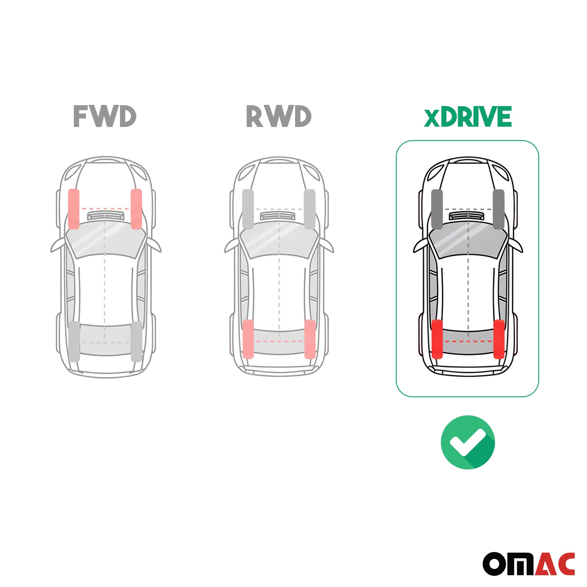 2010-2017 BMW 5 Series GT F07 2WD Premium Floor Mats Liners Full Set All Weather Heavy Duty Black